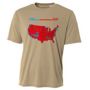 2024 Electoral Map Trump 312 Red 2024 Election Results Map Cooling Performance Crew T-Shirt