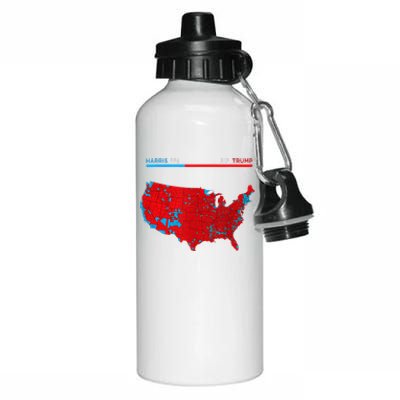 2024 Electoral Map Trump 312 Red 2024 Election Results Map Aluminum Water Bottle