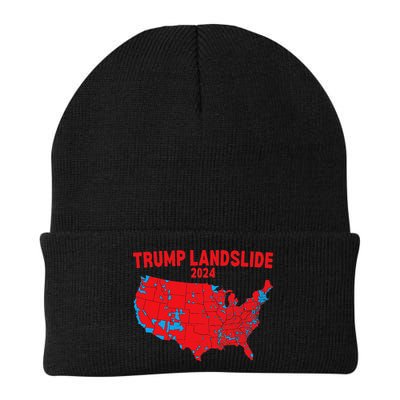 2024 Electoral Map Trump Landslide Red Election Map Gift Beanie