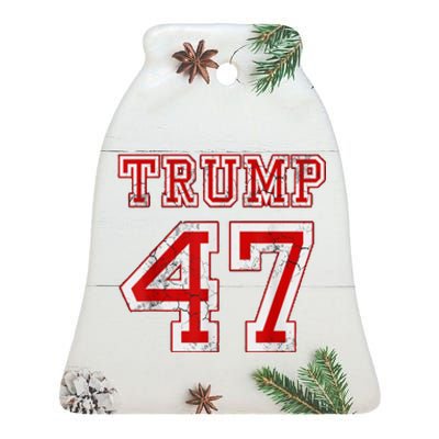 2024 Election Republican Conservative Ceramic Bell Ornament