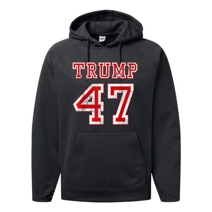 2024 Election Republican Conservative Performance Fleece Hoodie