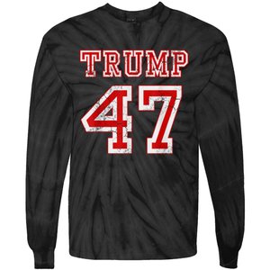 2024 Election Republican Conservative Tie-Dye Long Sleeve Shirt