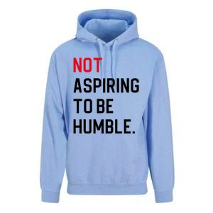 2024 Election Tees And Voting Gifts Not Aspiring To Be Humble Unisex Surf Hoodie