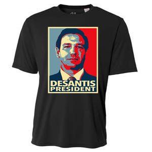 2024 Election Vote Ron DeSantis Cooling Performance Crew T-Shirt