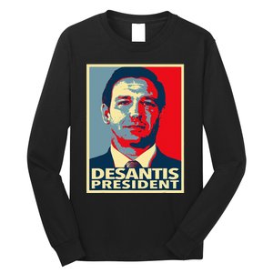 2024 Election Vote Ron DeSantis Long Sleeve Shirt