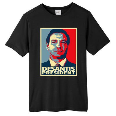 2024 Election Vote Ron DeSantis Tall Fusion ChromaSoft Performance T-Shirt