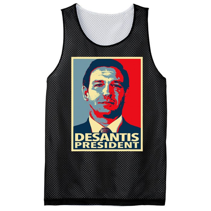 2024 Election Vote Ron DeSantis Mesh Reversible Basketball Jersey Tank