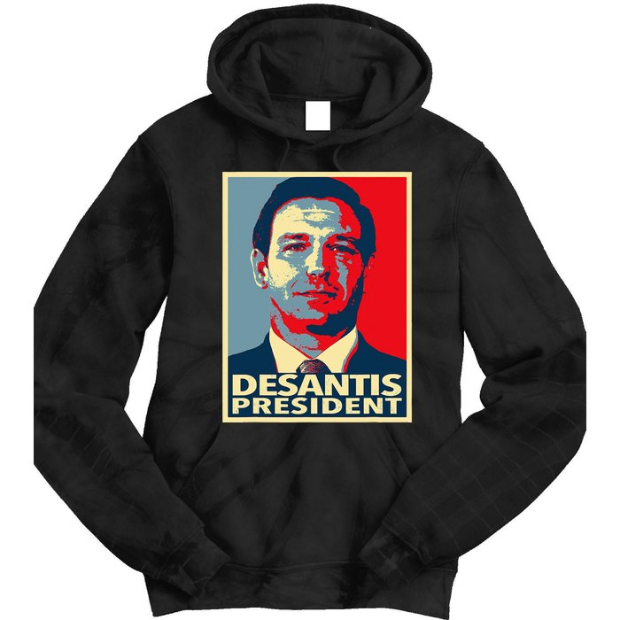 2024 Election Vote Ron DeSantis Tie Dye Hoodie