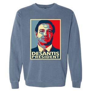 2024 Election Vote Ron DeSantis Garment-Dyed Sweatshirt