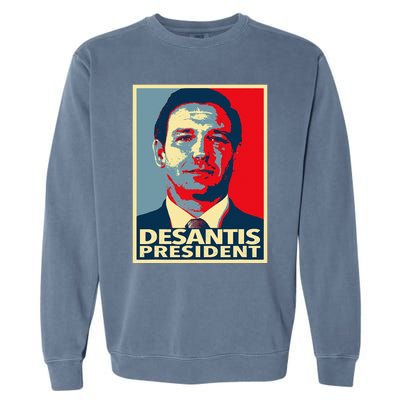 2024 Election Vote Ron DeSantis Garment-Dyed Sweatshirt