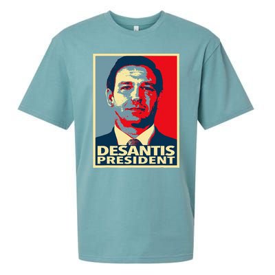 2024 Election Vote Ron DeSantis Sueded Cloud Jersey T-Shirt