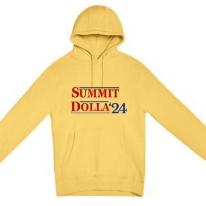 2024 Election Year Name Summit Dolla 2024 Premium Pullover Hoodie