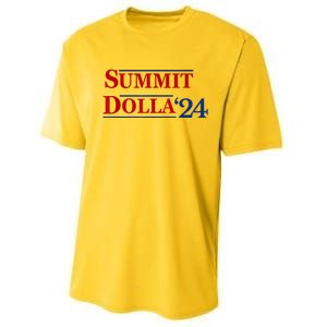 2024 Election Year Name Summit Dolla 2024 Performance Sprint T-Shirt