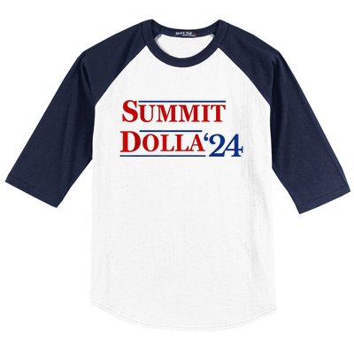 2024 Election Year Name Summit Dolla 2024 Baseball Sleeve Shirt