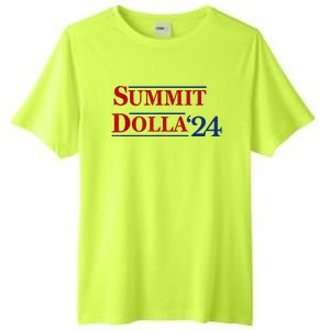 2024 Election Year Name Summit Dolla 2024 Tall Fusion ChromaSoft Performance T-Shirt