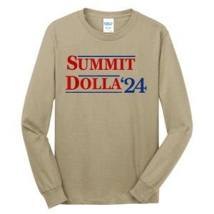 2024 Election Year Name Summit Dolla 2024 Tall Long Sleeve T-Shirt