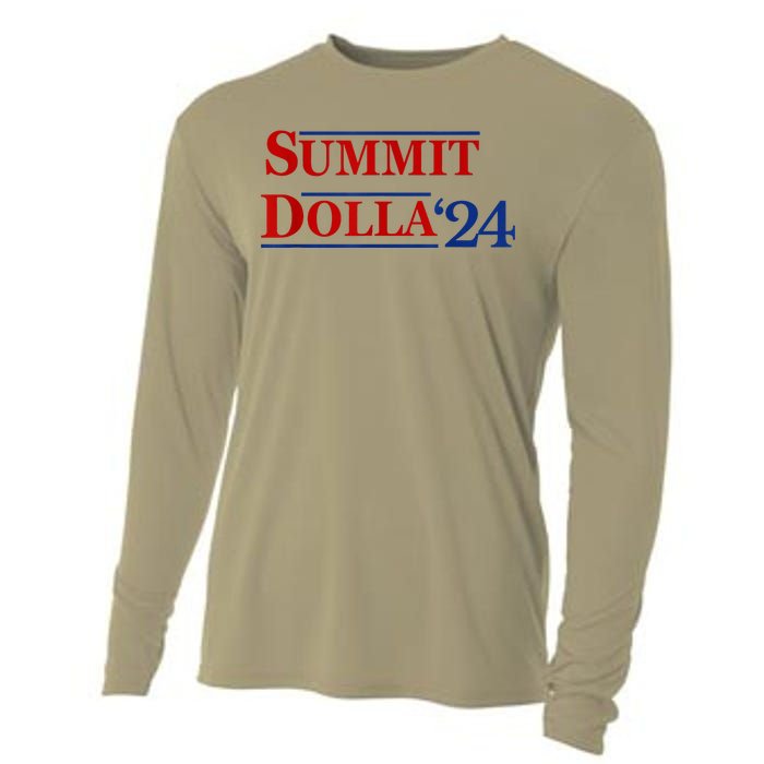 2024 Election Year Name Summit Dolla 2024 Cooling Performance Long Sleeve Crew