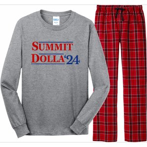 2024 Election Year Name Summit Dolla 2024 Long Sleeve Pajama Set