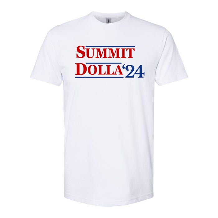 2024 Election Year Funny Name Summit Dolla 24 Softstyle CVC T-Shirt