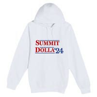 2024 Election Year Funny Name Summit Dolla 24 Premium Pullover Hoodie