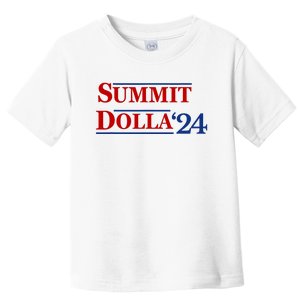 2024 Election Year Funny Name Summit Dolla 24 Toddler T-Shirt