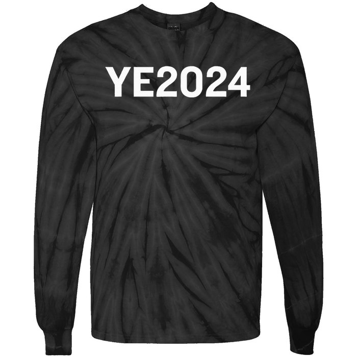 2024 Election Year Political Campaign Gear Tie-Dye Long Sleeve Shirt