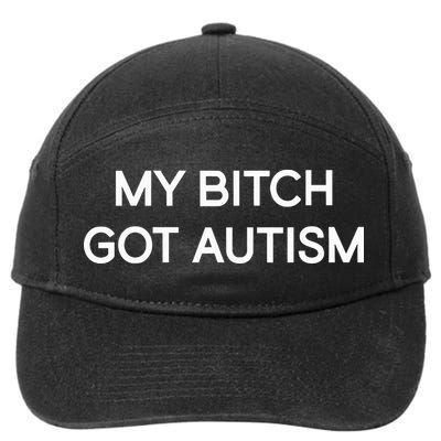 2 Femcel 2 Furious My Bitch Got Autism 7-Panel Snapback Hat