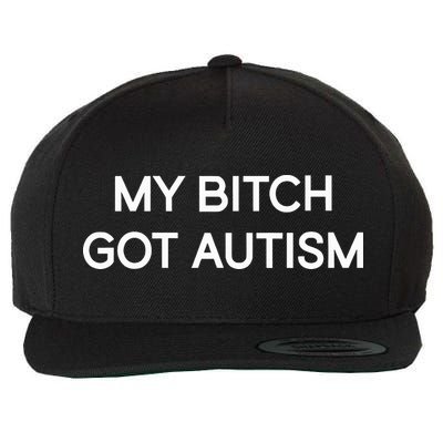 2 Femcel 2 Furious My Bitch Got Autism Wool Snapback Cap