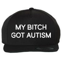2 Femcel 2 Furious My Bitch Got Autism Wool Snapback Cap