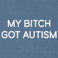 2 Femcel 2 Furious My Bitch Got Autism Garment-Dyed Sweatshirt
