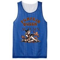 2024 Fall Autumn Cute Pumpkin Queen Retro Pin Up Gift Mesh Reversible Basketball Jersey Tank