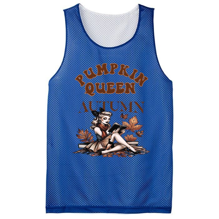 2024 Fall Autumn Cute Pumpkin Queen Retro Pin Up Gift Mesh Reversible Basketball Jersey Tank