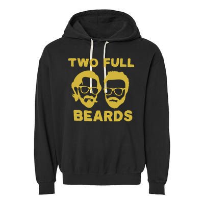 2 Full Beards Garment-Dyed Fleece Hoodie