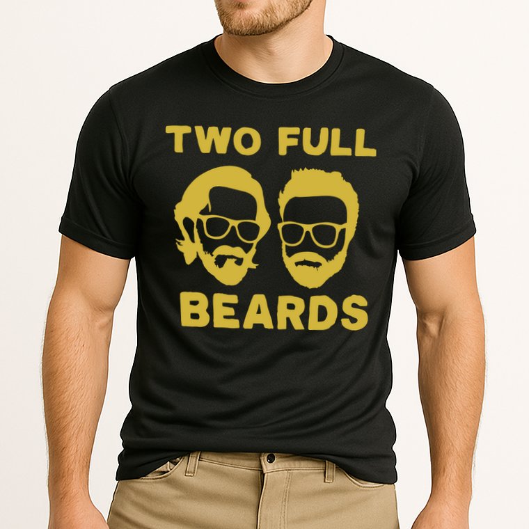2 Full Beards Performance Shirt