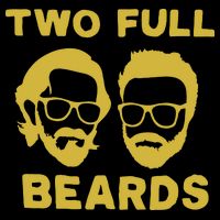 2 Full Beards Flat Bill Trucker Hat