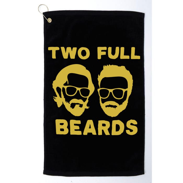 2 Full Beards Golf Towel