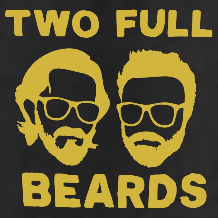 2 Full Beards Golf Towel
