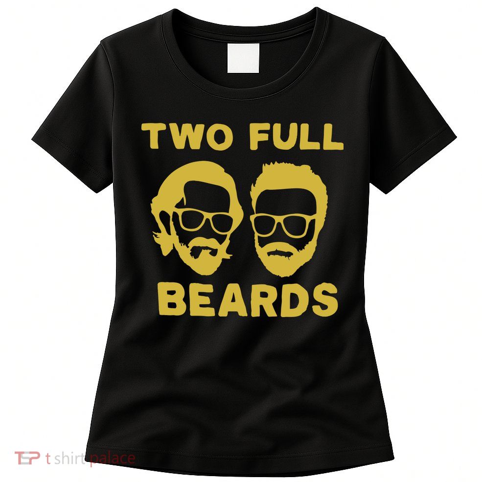 2 Full Beards Womens T-Shirt