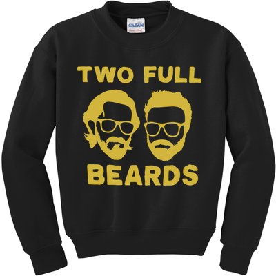 2 Full Beards Kids Sweatshirt