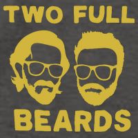 2 Full Beards Vector Backpack