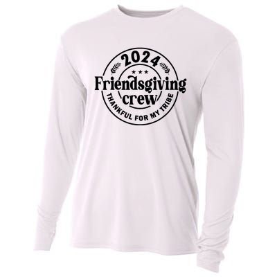 2024 Friendsgiving Crew Thankful For My Tribe Cooling Performance Long Sleeve Crew