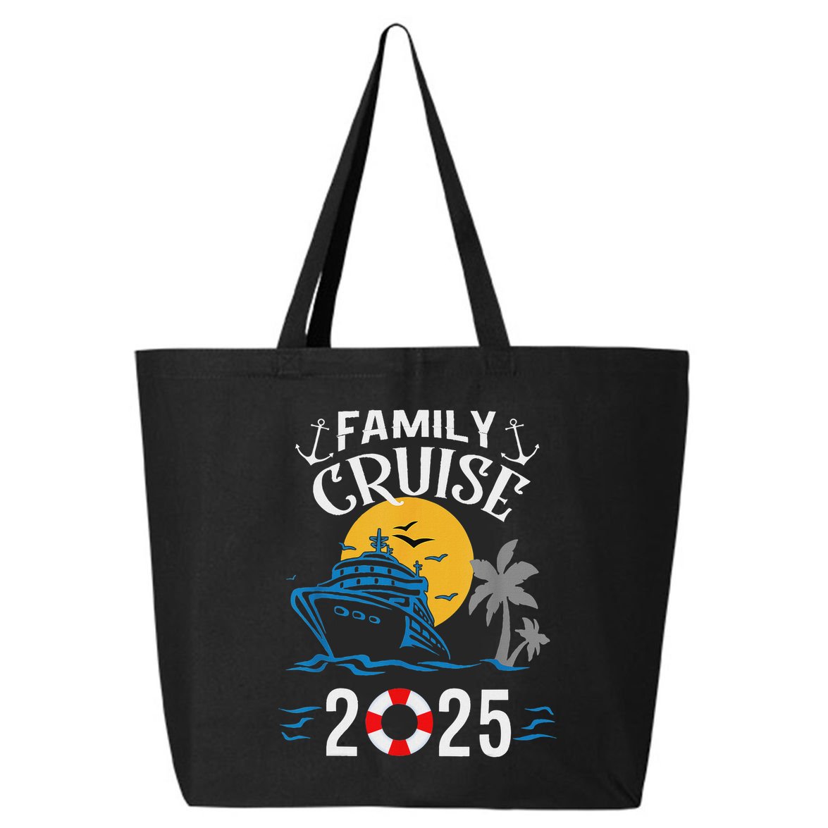 2025 Family Cruise Women Sailing And Cruising 25L Jumbo Tote