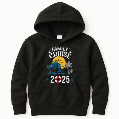 2025 Family Cruise Women Sailing And Cruising Kids Hoodie