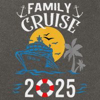 2025 Family Cruise Women Sailing And Cruising Cotton Canvas Backpack