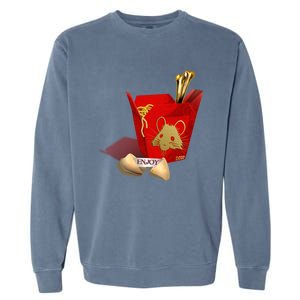 2020 Funny Chinese New Year Of The Metal Rat Gift Idea Meaningful Gift Garment-Dyed Sweatshirt