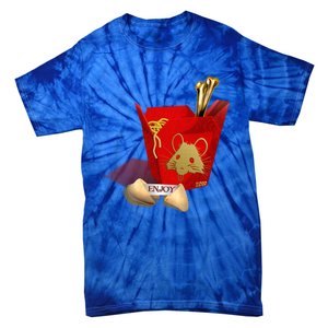 2020 Funny Chinese New Year Of The Metal Rat Gift Idea Meaningful Gift Tie-Dye T-Shirt