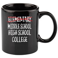 2025 Funny Elementary School Graduation 6th Grade Graduation 11oz C Handle Ceramic Mug