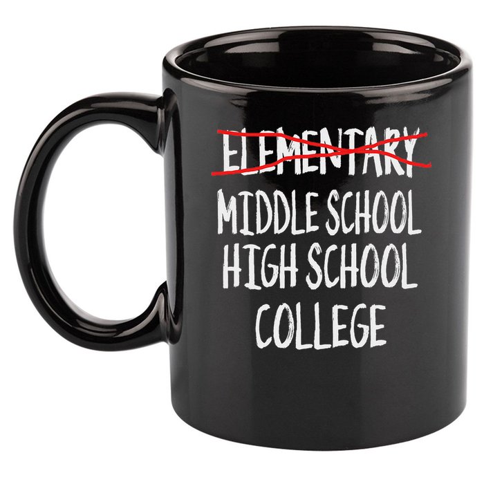 2025 Funny Elementary School Graduation 6th Grade Graduation 11oz C Handle Ceramic Mug