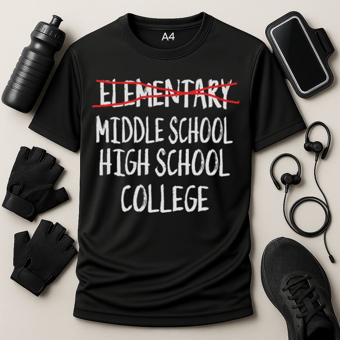 2025 Funny Elementary School Graduation 6th Grade Graduation Cooling Performance Crew T-Shirt