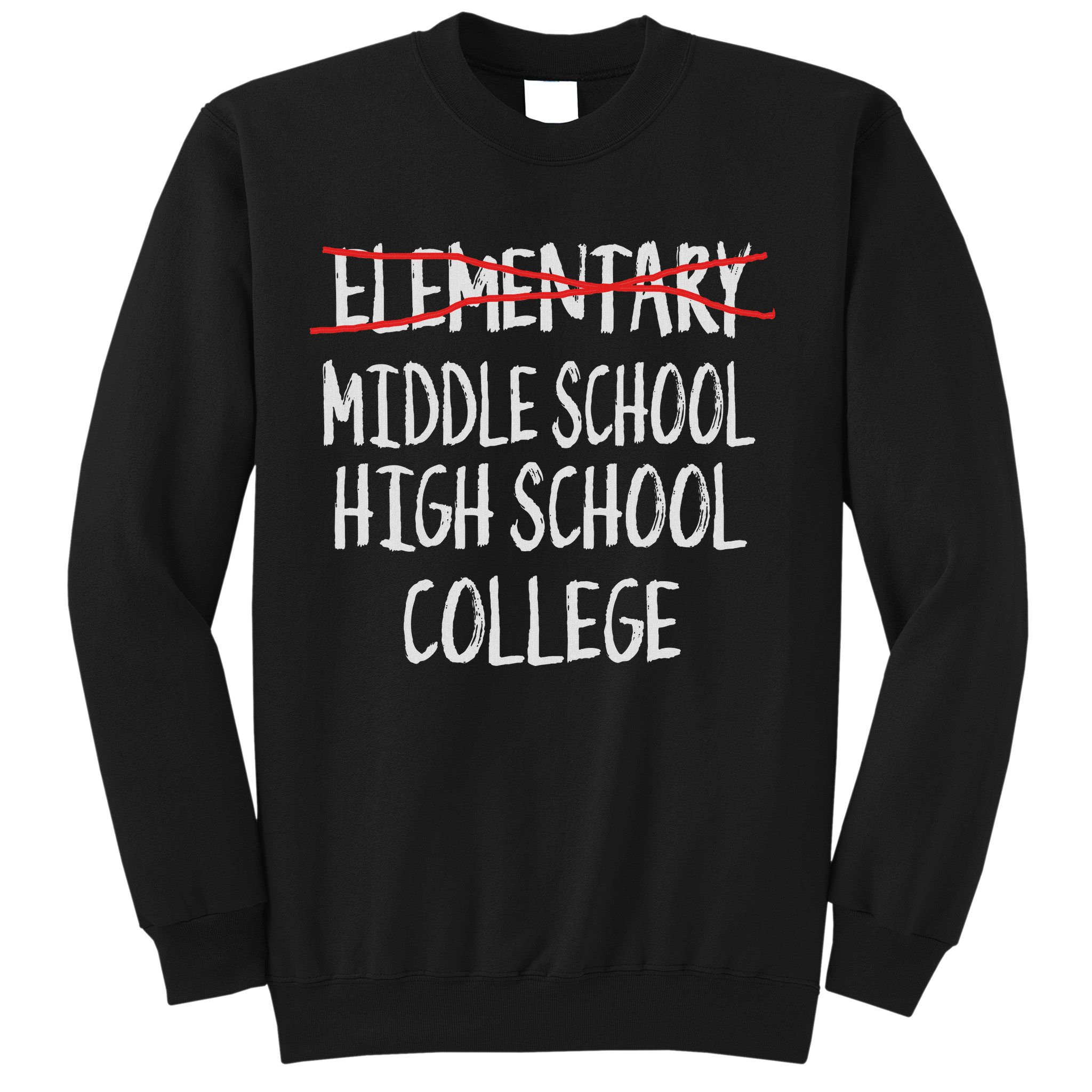 2025 Funny Elementary School Graduation 6th Grade Graduation Sweatshirt